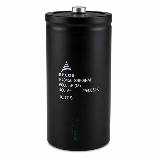 EPCOS B43456-S9608-M11 Capacitor - 6000 µF 400 V~ - Front View
