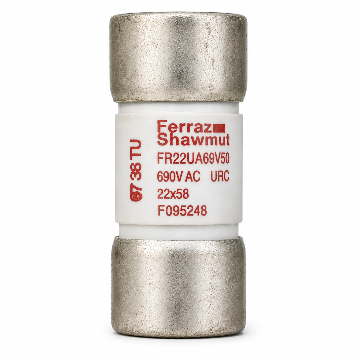 MFerraz Shawmut FR22UA69V50 F095248 Semiconductor Fuse, 50 A, 690 VAC