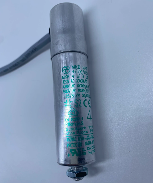 HYDRA MKB MKP 4/500/1132 UL Motor Run Capacitor, 4 µF, 500 VAC