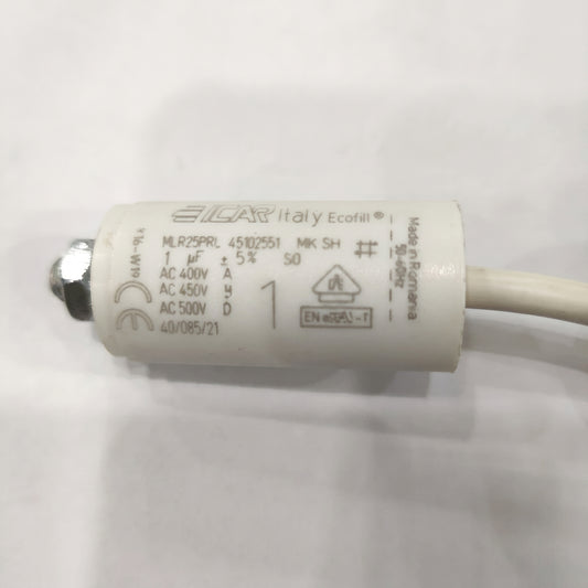 ICAR MLR25PRL45302551 Motor Run Capacitor - 3uF 400V - Front View