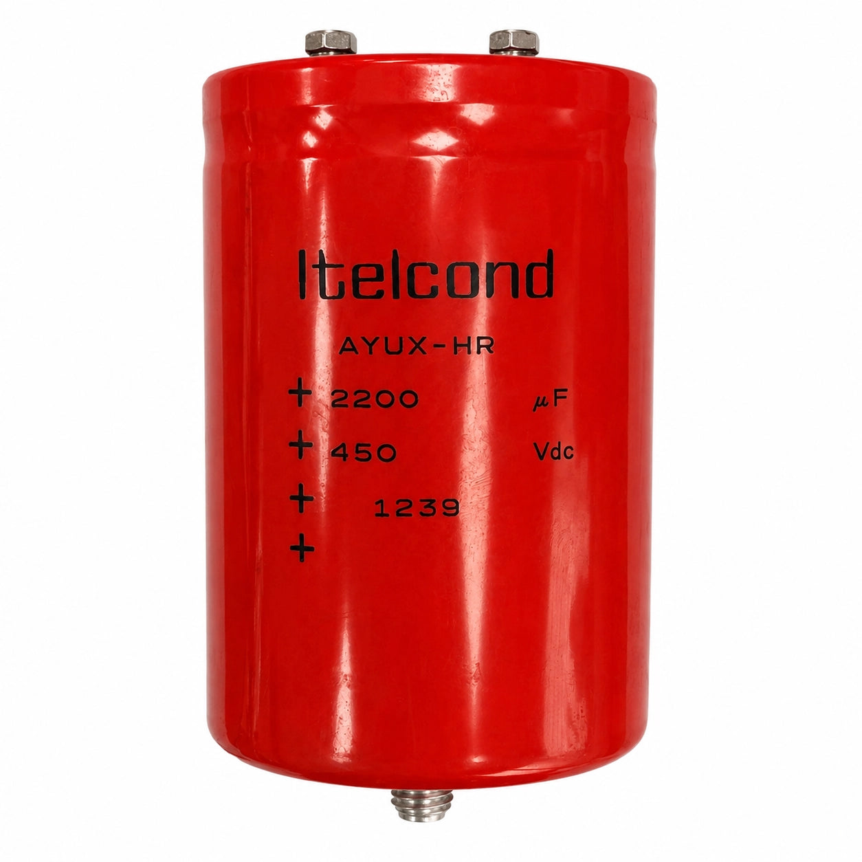 ITELCOND AYUX-HR222X450DC1 Aluminum Electrolytic Capacitor, 2200uF, 450V