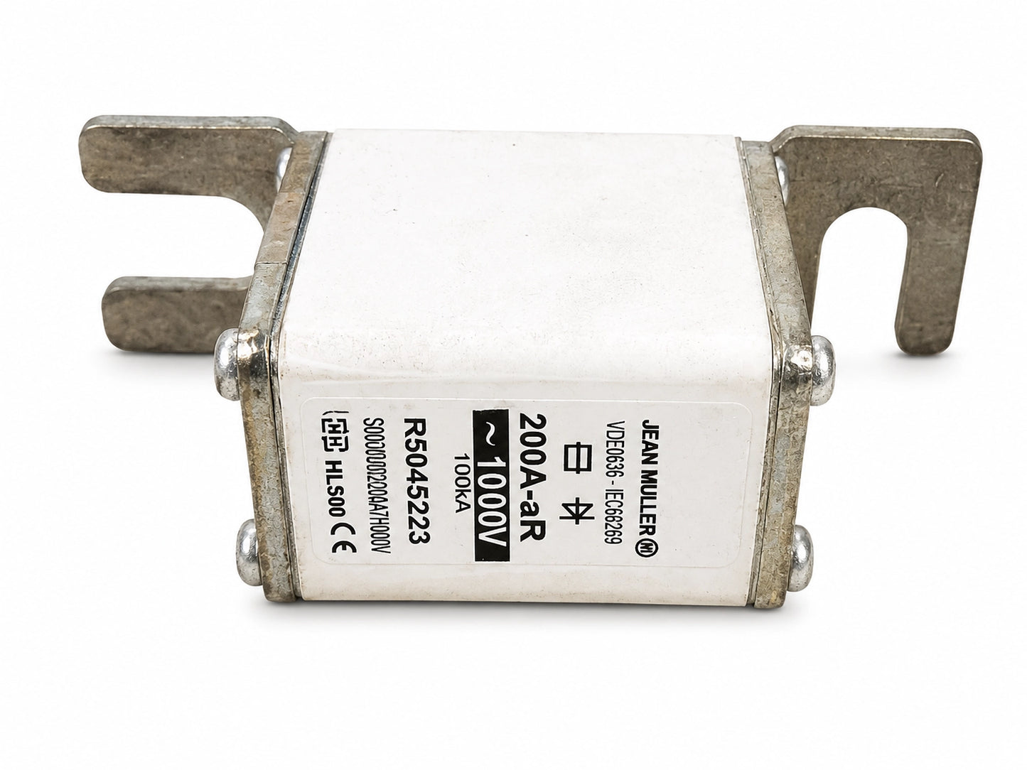 JEAN MÜLLER R5045223 High-Speed Semiconductor Fuse, 200 A, 1000 VAC
