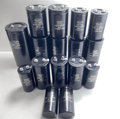 Jianghai ECG1KPK103MC075 Aluminum Electrolytic Capacitor - 10000μF 80V - Front View
