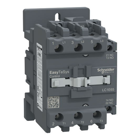 Schneider LC1N65 Contactor EasyPact D3N 65A 3-Pole 1NO+1NC - Industrial Power Switch View