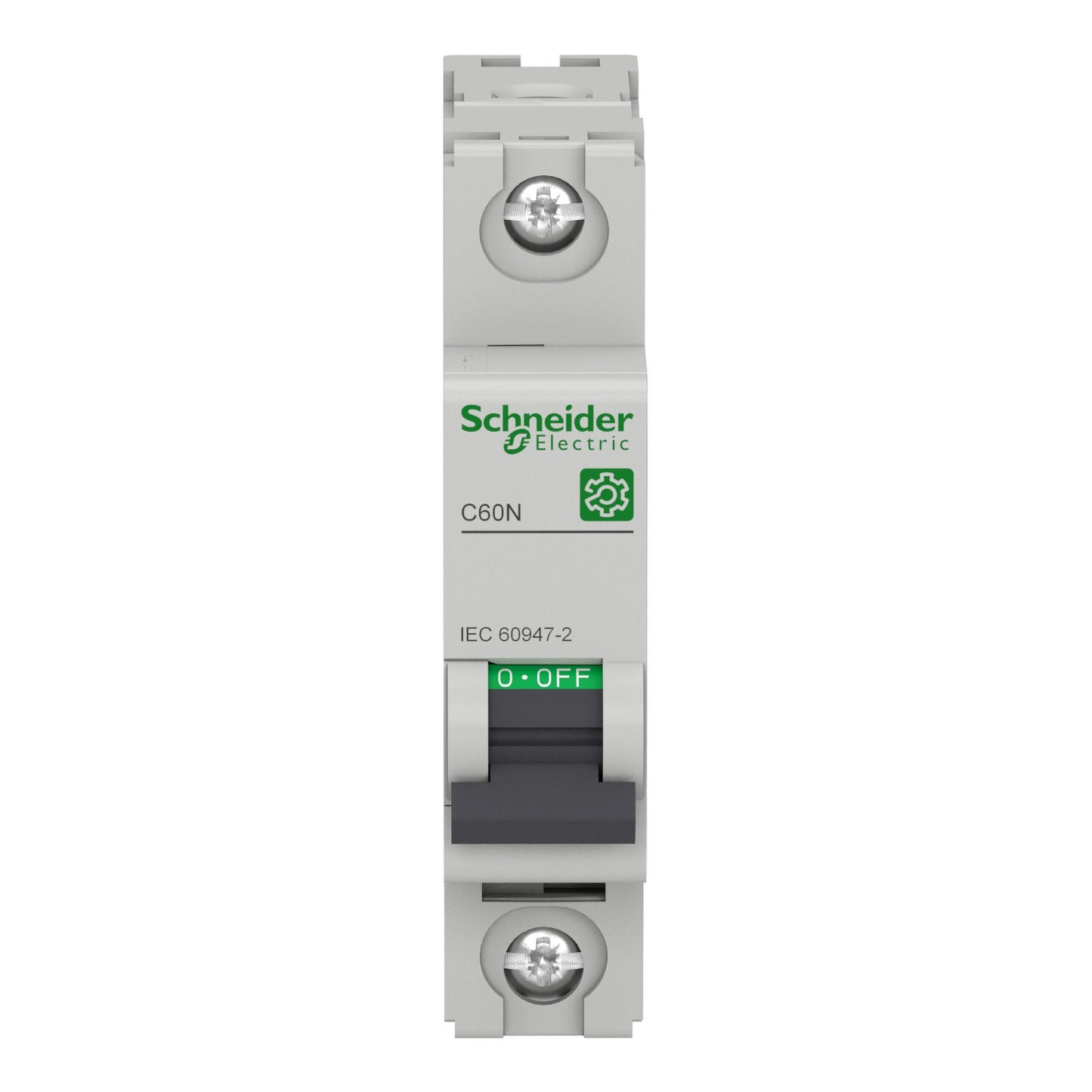 Schneider Electric M9F11102 Multi9 C60N Miniature Circuit Breaker, 1P, 2A, C Curve, 10kA - Pack of 4