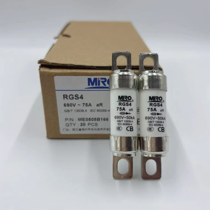 MIRO RGS4-85A RGS Series Semiconductor Protection Fuse, 85A, 690V aR