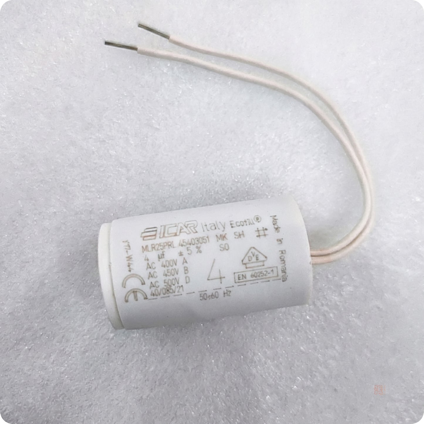 ICAR MLR25PRL45403051 Motor Run Capacitor - 4µF 450V - Product View