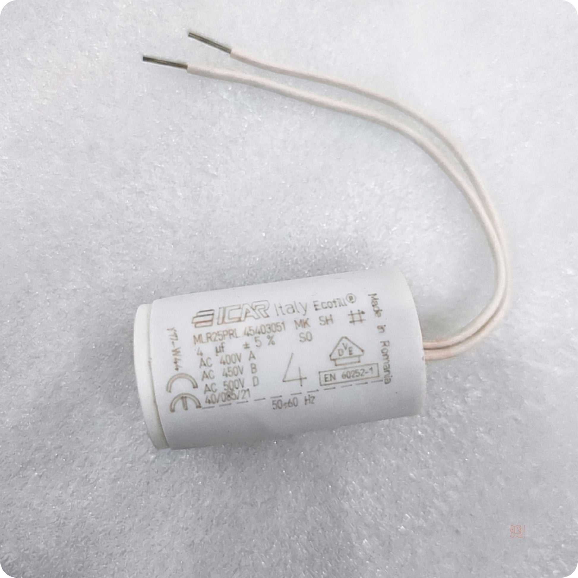 ICAR MLR25PRL45403051 Motor Run Capacitor - 4µF 450V - Product View