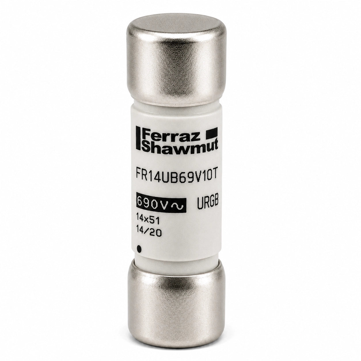 Mersen FR14UB69V10T Semiconductor Fuse, 10 A, Trip Indicator