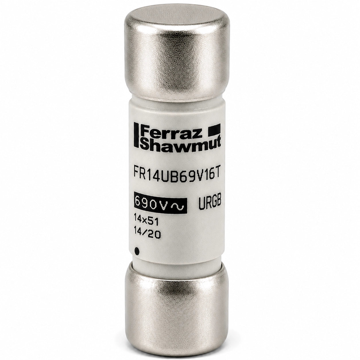 Mersen FR14UB69V16T G078045 Semiconductor Fuse, 16 A, Trip Indicator