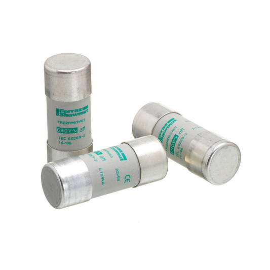Mersen FR22AM69V80 / H216667 aM Cylindrical Fuse-Link, 80 A, 690 V AC