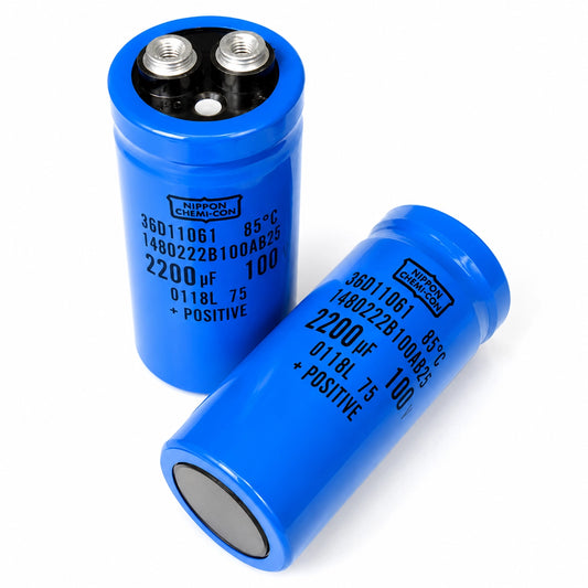 Nippon Chemi-Con 36D11061 Capacitor, 100 V, 2200 uF