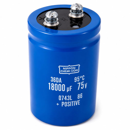 Nippon Chemi-Con 36DA Capacitor, 75 V, 18000 uF