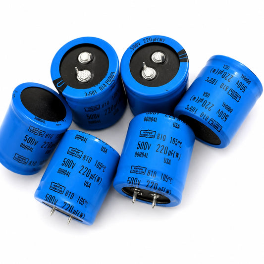 Nippon Chemi-Con 81D Capacitor, 500 V, 220 uF