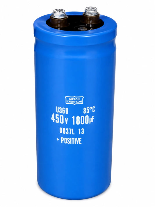Nippon Chemi-Con U36D Capacitor, 450 V, 1800 uF