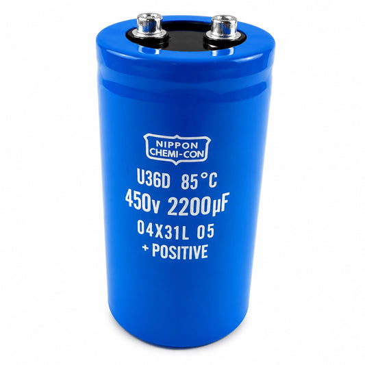 Nippon Chemi-Con U36D Capacitor, 450 V, 2200 uF