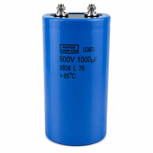 Nippon Chemi-Con U36D Capacitor, 500 V, 1000 uF