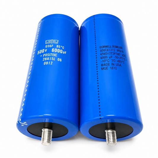 Nippon Chemi-Con U36F Capacitor, 500 V, 6000 uF