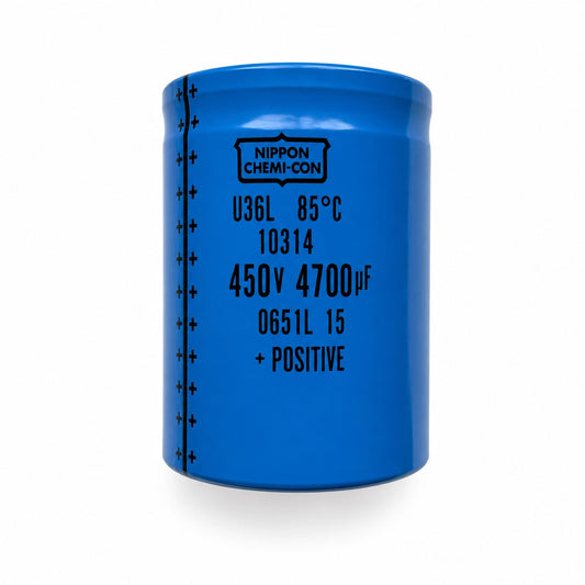 Nippon Chemi-Con U36L Aluminum Electrolytic Capacitor, 450 V, 4700 µF