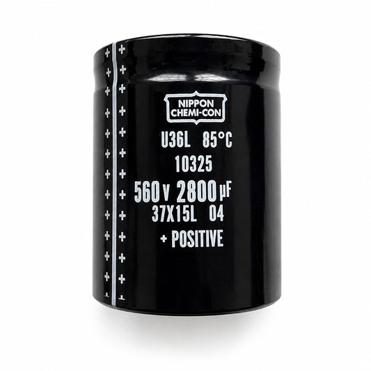 Nippon Chemi-Con U36L Aluminum Electrolytic Capacitor, 560 V, 2800 µF