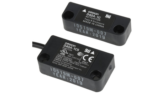 Omron D40A-1C5 Safety Switch - 5m Cable SPST-NO Non-Contact Magnetic - Data Specification Table