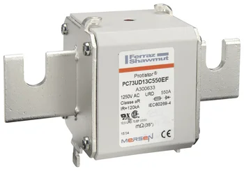 Mersen PC73UD13C550EF / A300633 Protistor Size 73 aR High-Speed Semiconductor Fuse, 550 A, 1250V AC