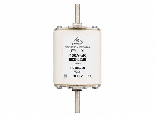 JEAN MÜLLER R2186200 High-Speed Semiconductor Fuse, 400 A, 690 VAC