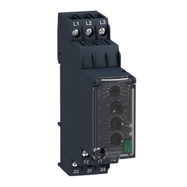 Schneider Electric RM22TR33 Harmony 3-Phase Control Relay, 8A, 380…480V AC