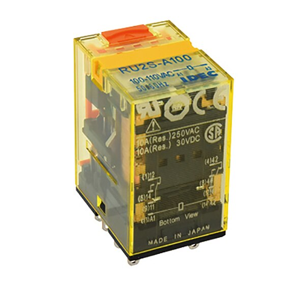 IDEC RU2S-AC220 RU Series Universal Miniature Relay, DPDT, 10A, 220V AC