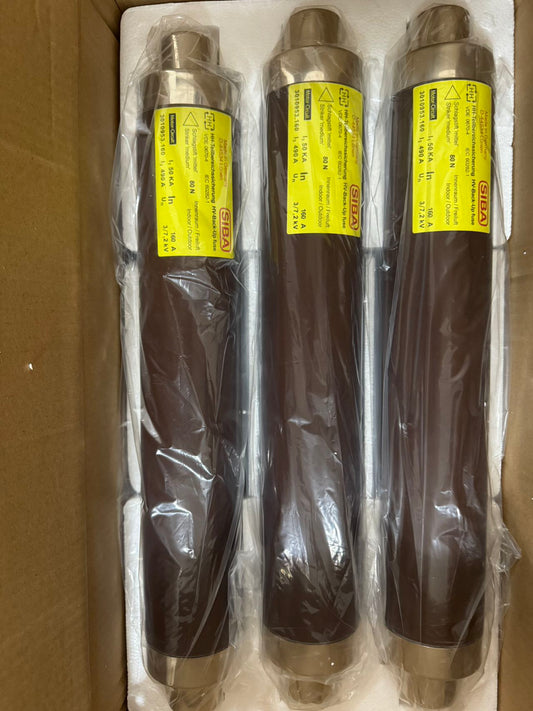 SIBA 3010953.160 HHDM-BM High Voltage Motor Fuse, 160A, 7.2kV