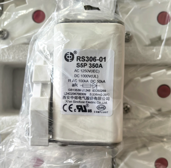 SINOFUSE RS306-01-S5P-160A1250V-D RS306 High Speed Fuse, 160A, 1250VAC/1000VDC