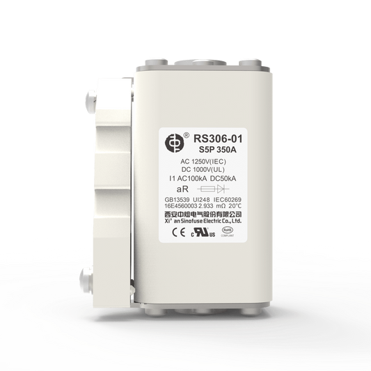 SINOFUSE RS306-1-S5P-450A1250V-D RS306 High Speed Fuse, 450A, 1250VAC/1000VDC