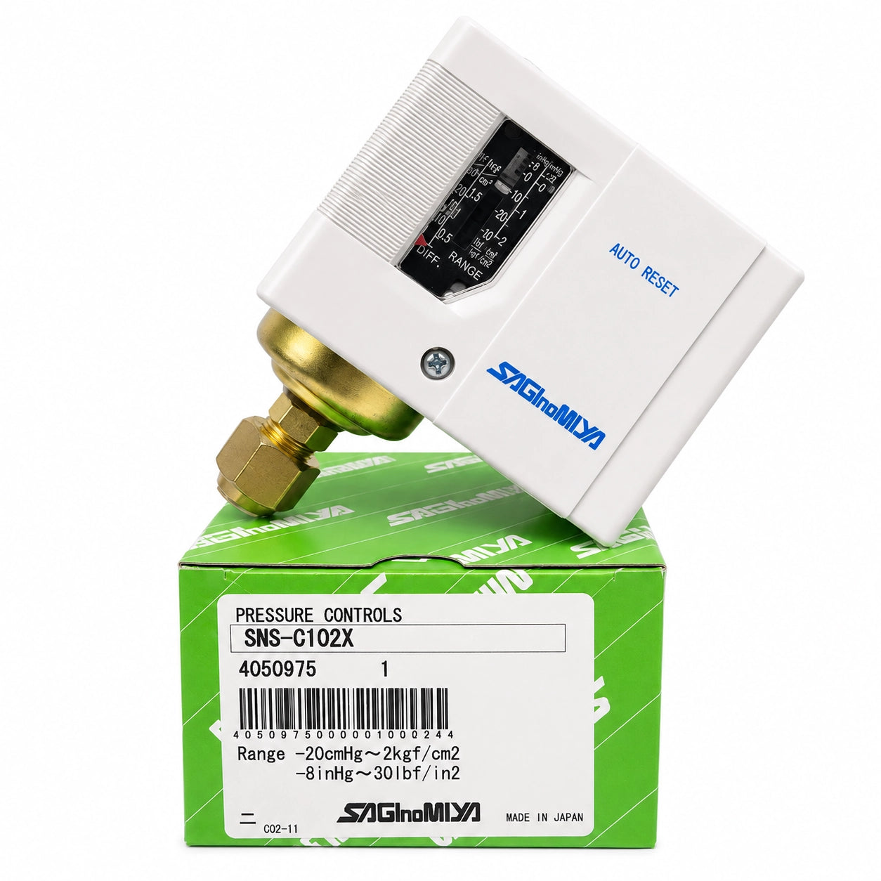 Saginomiya SNS-C101X, SNS-C103X, SNS-C106NG, SNS-C106XM2, SNS-C110X, SNS-C130X, HNS-C130XM1 Pressure Switches