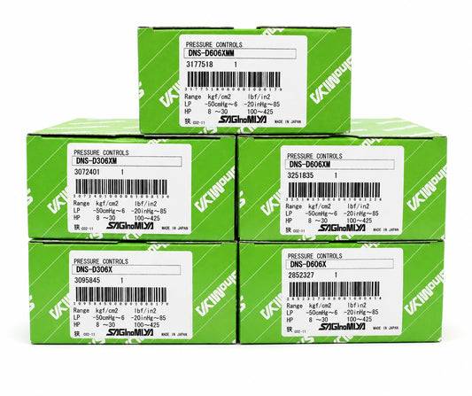 Saginomiya DNS Series Dual Pressure Controls - 1/4 in Flare - Product Image