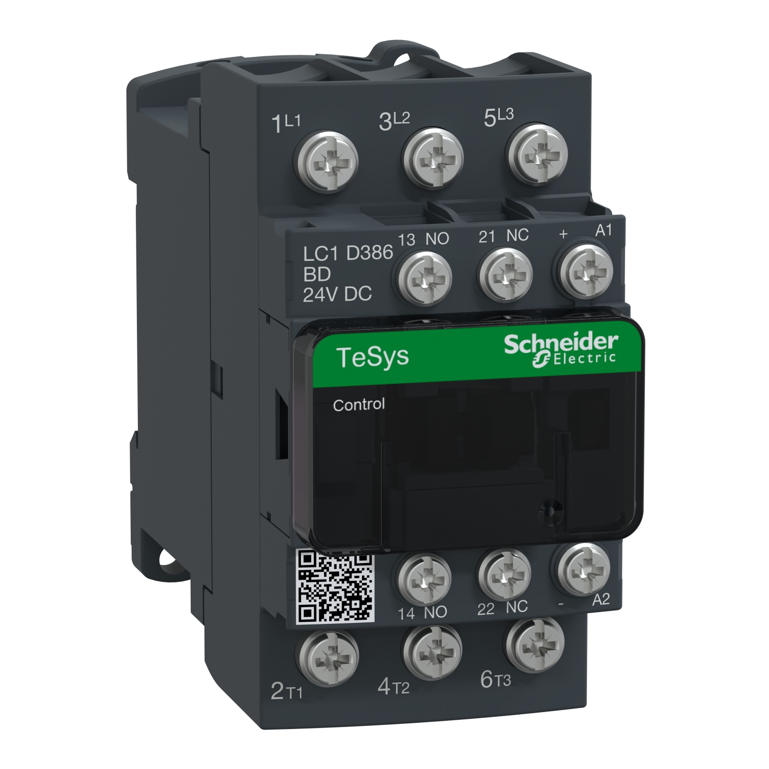 Schneider Electric LC1D386 TeSys D Contactor - Ring Lug Terminal - Multi-Coil Selection View