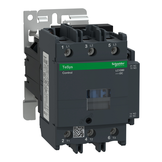 Schneider Electric LC1D80 TeSys Contactor - 80A 37kW - Large Frame Industrial View