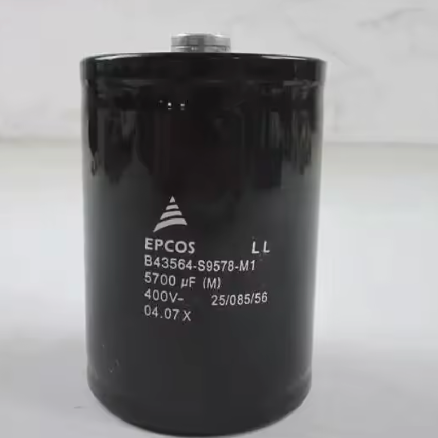 TDK EPCOS B43564-S9578-M1 Aluminum Electrolytic Capacitor, 5700uF 400V, Screw Terminal
