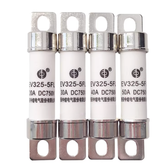 Sinofuse EV322-5FL50A 700VDC Series Bolt-Connected Fuse, 700VDC, 50A
