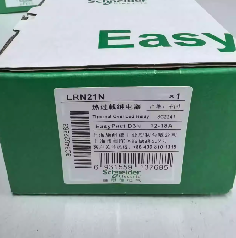 Schneider Electric LRN21N Easy TeSys Protect Thermal Overload Relay, 12–18 A
