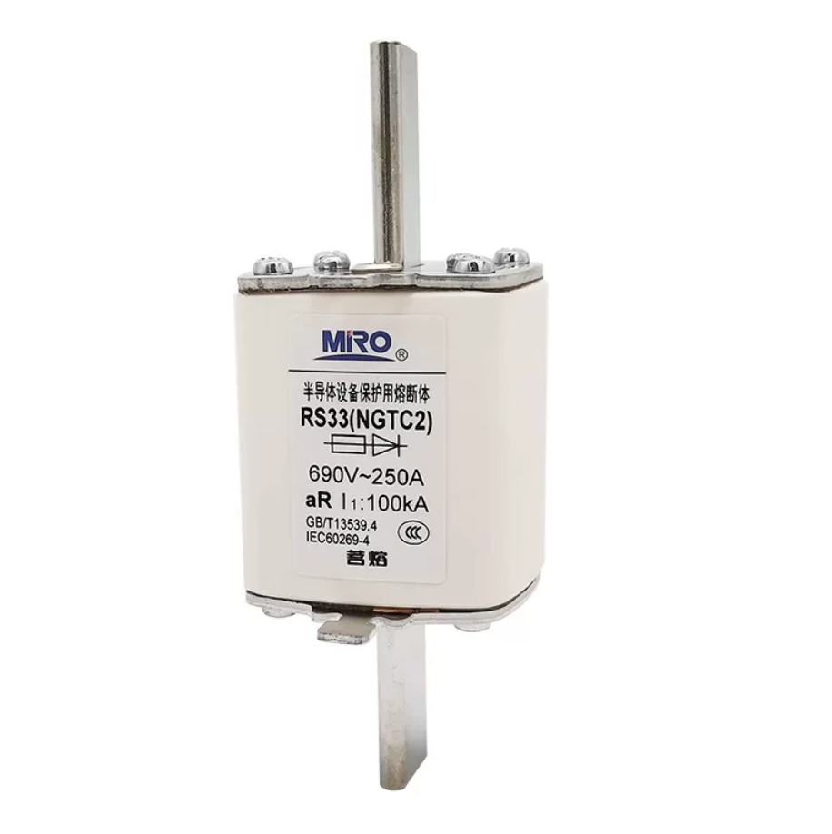 MIRO RS33 180A / NGTC2 aR Fast Acting Semiconductor Fuse, 690V, Size 2