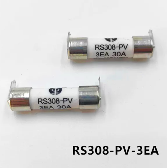SINOFUSE RS308-PV-3EA4A gPV Solar Fuse - 1000V 4A - 3EA PCB Mounting Drawing View