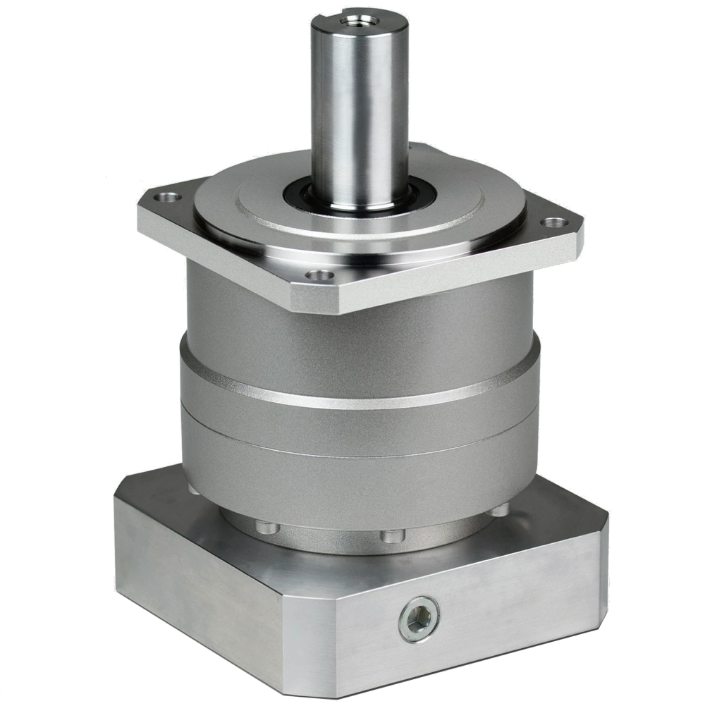 Nidec VRB-090C-3-K3-19FB19 Planetary Inline Gear Reducer - Ratio 3:1 - Front View