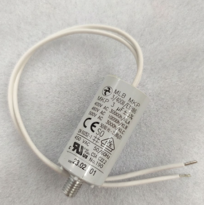 Hydra MLB MKP 3/400II/E1886 Motor Run Capacitor, 3uF 400VAC-500VAC, ±5%