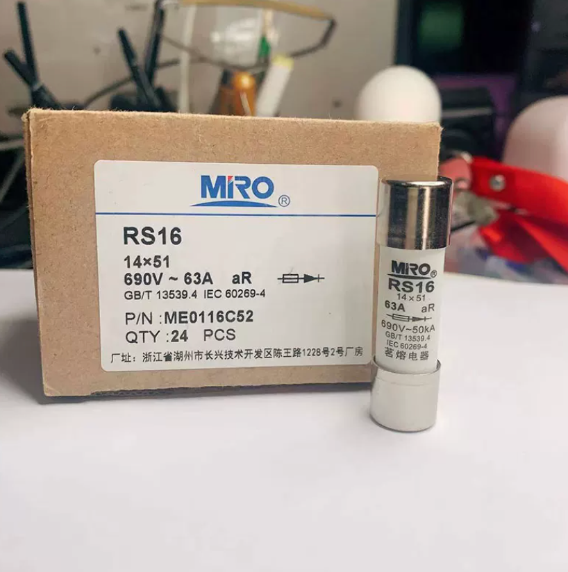 MIRO RS16 16A Semiconductor Fuse - 16A 690V aR