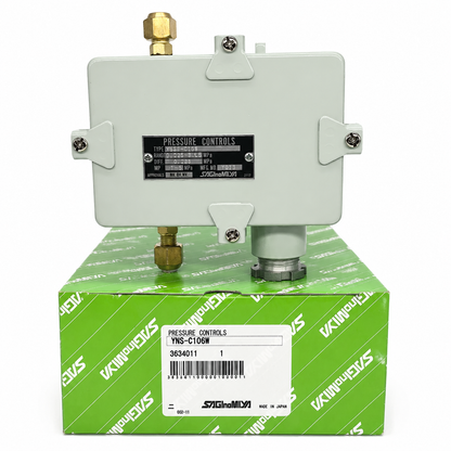 Saginomiya WNS & YNS Differential Pressure Controls, Adjustable & Fixed, IP20