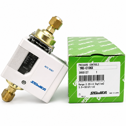 Saginomiya WNS & YNS Differential Pressure Controls, Adjustable & Fixed, IP20