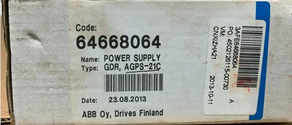 ABB ABB AGPS-21C 64668064 Power Supply Board