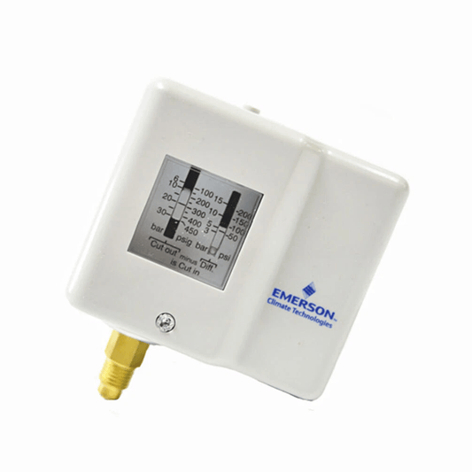 ALCO ALCO Emerson TS1-A2A Temperature Control Switch, -30 to +15°C Range, 2m Capillary Bulb, SPDT, Adjustable Differential, IP44, Original Anti-Freeze Switch for HVAC & Chillers