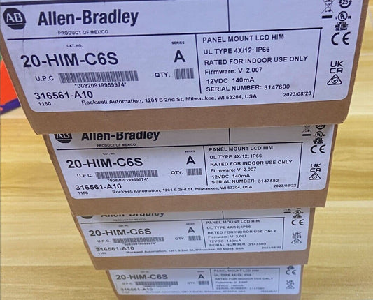 Allen-Bradley Allen-Bradley 20-HIM-C6S SER. A Powerflex Panel Mount LCD HIM 20HIMC6S