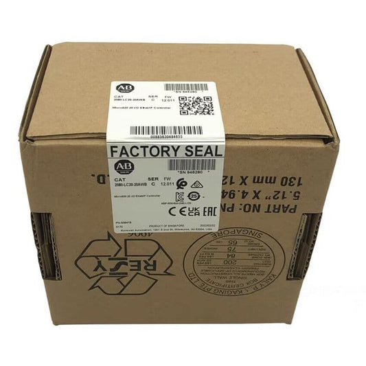 Allen-Bradley Allen-Bradley AB 2080-LC20-20AWB Micro820 20 I/O ENet/IP Controller